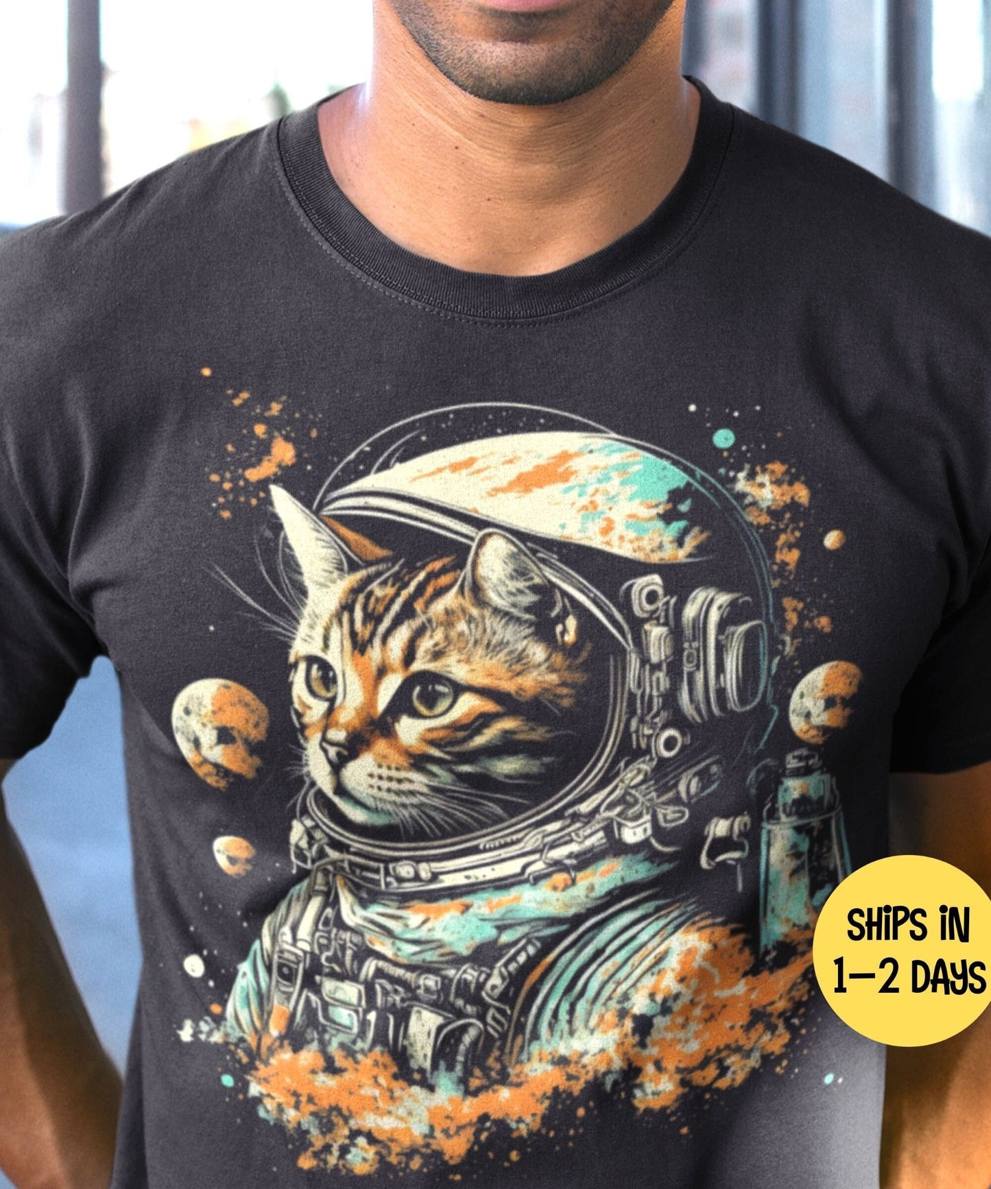 Astronaut Cat T-shirt